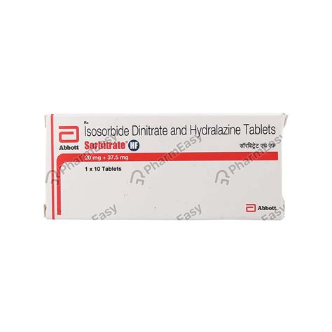 Buy Sorbitrate Hf Strip Of 10 Tablets Online & Save Up to 24% at PharmEasy