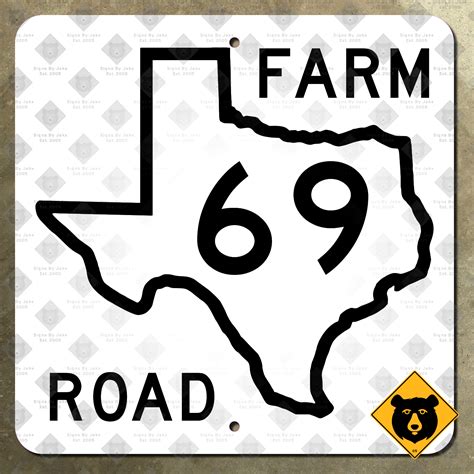 Texas Farm to Market Road 69 highway marker - Signs by Jake