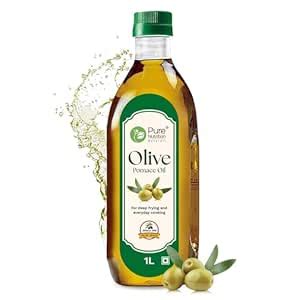 PURE NUTRITION NATURAL TREASURES Pomace Olive Oil - 1L Pet Bottle|Ideal ...