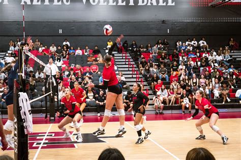 SDSU volleyball splits with UCSD, USD in home opener series - KCR ...