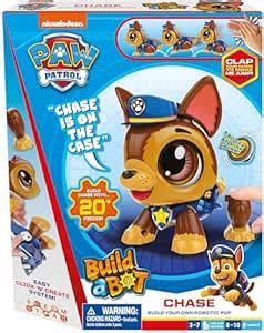 Buy Build a Bot Paw Patrol Chase - Build Your Own Robotic Pet - Ages 3 ...