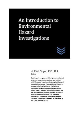 An Introduction to Environmental Hazard Investigations eBook : Guyer, J ...