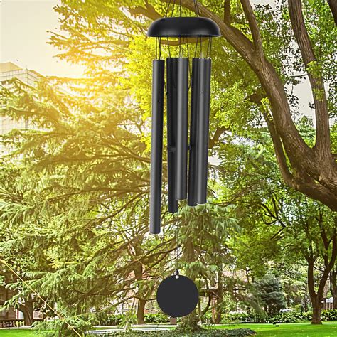 Large Wind Chimes Outdoor, Victop Deep Tone 31 inches Memorial Wind ...