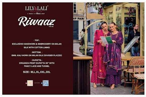 Lily & Lali Riwaaz Vol 6 Silk Kurti Combo - Surat Kapda Market