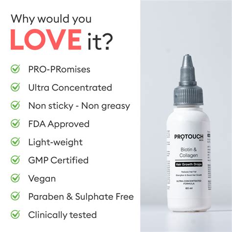 Boost Hair Growth with Ultra Concentrated Serum With 6 Actives – Protouch