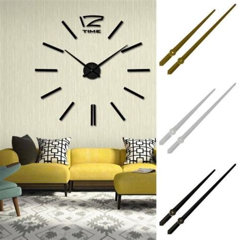 Large Silent Quartz Wall Clocks Movement DIY Hands | Ubuy India