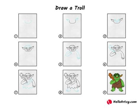 How to Draw Trolls 的图像结果