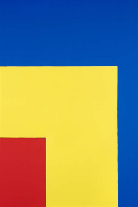 Ellsworth Kelly, Red, Yellow, Blue, 1963. Huile sur toile, 231 x 231 cm ...