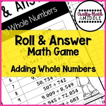 Image result for Whole Number Answer Addition