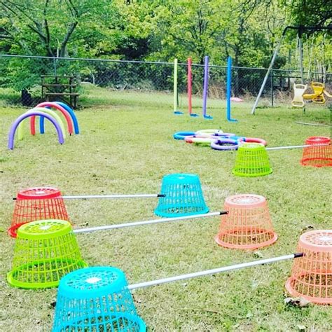 Let kids build a backyard obstacle course with free printables – Artofit