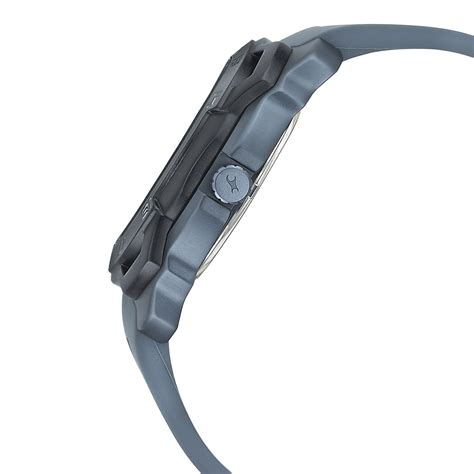 Buy Online Fastrack All Nighters Quartz Analog Grey Dial Silicone Strap ...