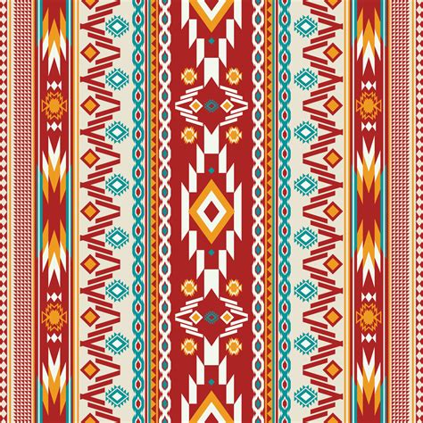 Navajo Native American Pattern Wallpaper
