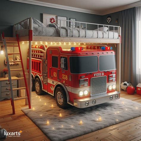 Childs Fire Truck Bed: Building a Sleep Haven with Playful Firefighter ...