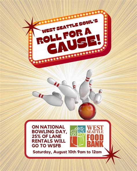 Celebrate National Bowling Day at West Seattle Bowl: Strike out hunger ...