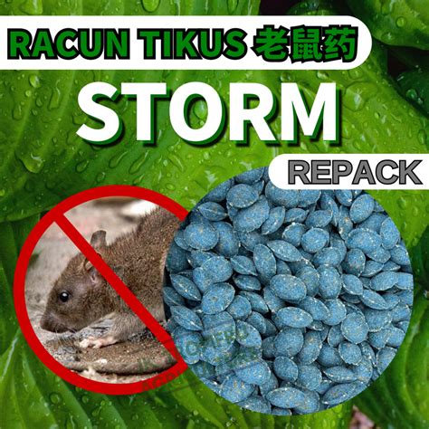 【RACUN TIKUS】Storm Repacking Ubat Tikus/ Rat Poison /Rat Bait ...