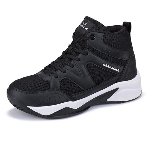 Bersache Sports Running Shoes For Men (Black-9067)