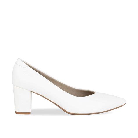 Buy Rocia White Women's Classic Pumps at Amazon.in