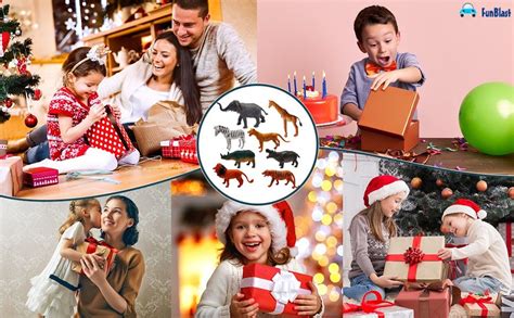 Buy FunBlast Jungle Animal Figure Toy - 8 Pcs Realistic Zoo Animals Toy ...