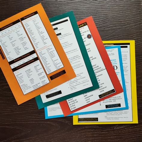 Writing Skills Binder – Inserts