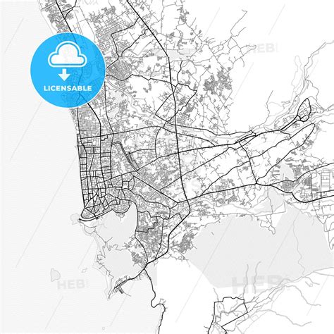 Vector pdf map of padang indonesia – Artofit
