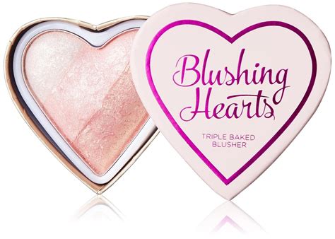 Buy Makeup Revolution I Heart Makeup Blushing Hearts Blusher Iced ...