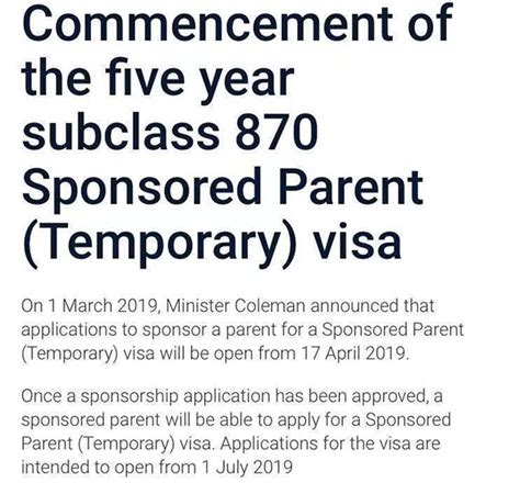 澳洲新父母签证正式开放申请，最长可停留十年 - 美成达签证网