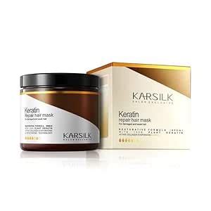 Unique Nails Karsilk Keratin Repair Hair Mask, Restorative Formula ...
