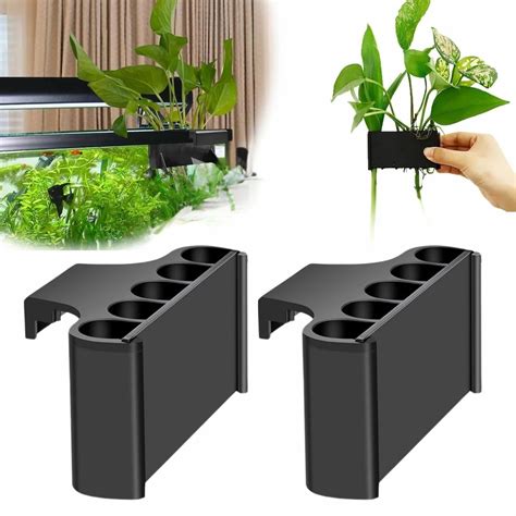 VAYINATO® 5 Hole (2 Pcs) Aquarium Fish Tank Water Plant and Indoor ...