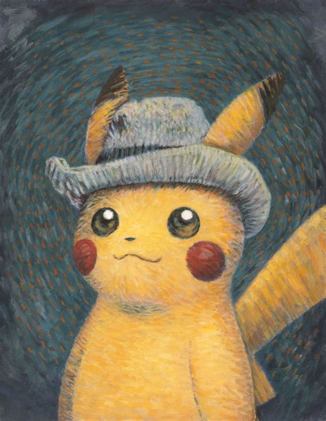 Pokémon x Van Gogh Museum | Pikachu, Pokemon painting, Van gogh museum