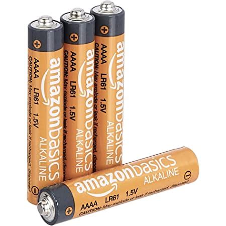 Amazon Basics AmazonBasics AAA Performance Alkaline Non-Rechargeable ...