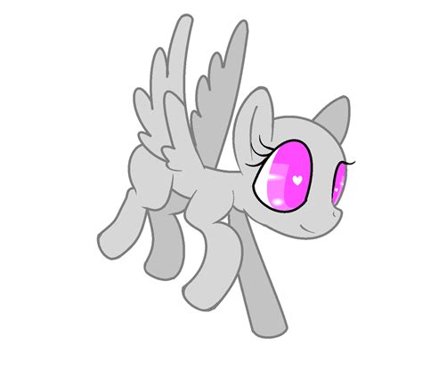 mlp base pegasus by Katy121 on DeviantArt