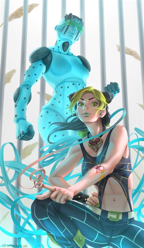 Kujo Jolyne, WHO . | Jojo bizarre, Jojo bizzare adventure, Jojo's ...