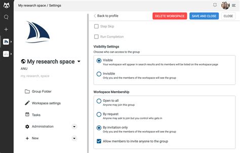 Image result for Reflection Workspace Settings