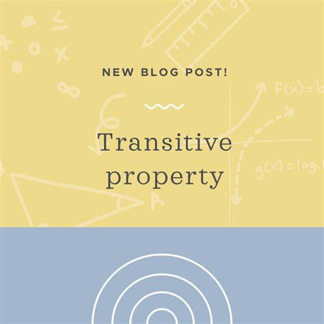 Image result for Transitive Property Proof