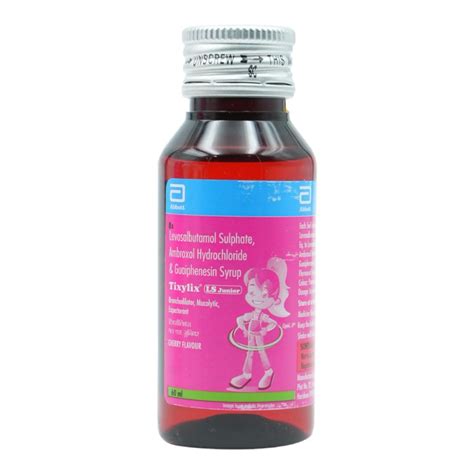 Tixylix LS Junior Cherry - Bottle of 60 ml Syrup : Amazon.in: Fashion