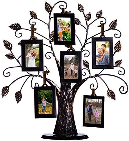 Klikel 13" Medium Bronze Family Tree of Life Centerpiece Display Stand ...
