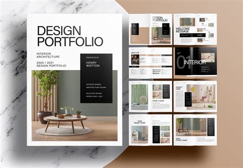 Image result for Interior Design Portfolio InDesign