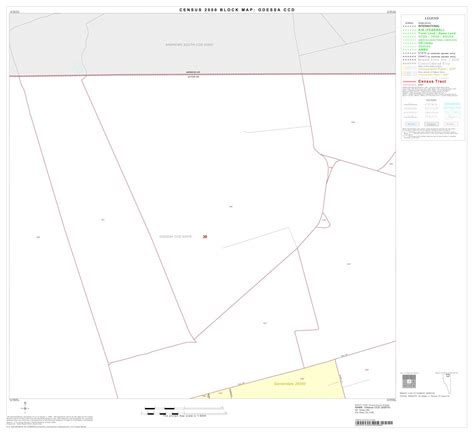 2000 Census County Subdivison Block Map: Odessa CCD, Texas, Block 3 ...