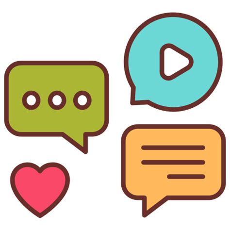 Communication Icon Colorful 的图像结果