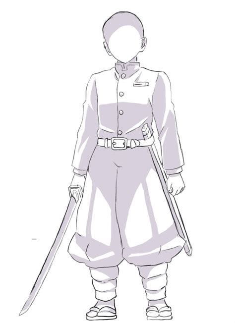 Demon slayer oc base – Artofit