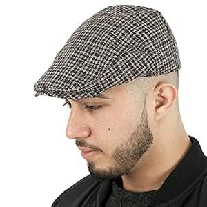 EK UDAAN - Unisex Autumn Checkered Vintage Herringbone Flat Cap/Boy or ...