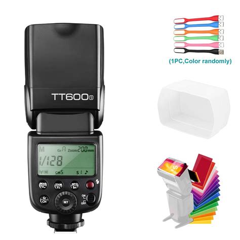 Buy Godox TT600 Manual Speedlite Flash with Built-in 2.4GHz Godox X ...