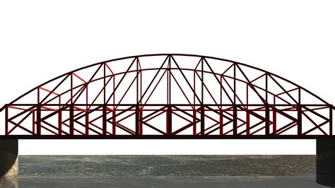 K-truss Bridge 3D Model - TurboSquid 1729235