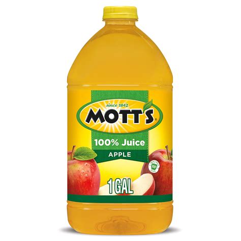 Snapklik.com : Motts 100% Original Apple Juice, 1 Gallon Bottle
