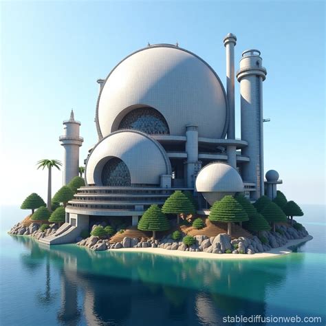 Image result for Minecraft Futuristic Outpost