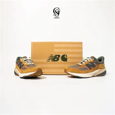Jual New Balance 990v6 Carhartt WIP Sculpture Center (100% Authentic ...