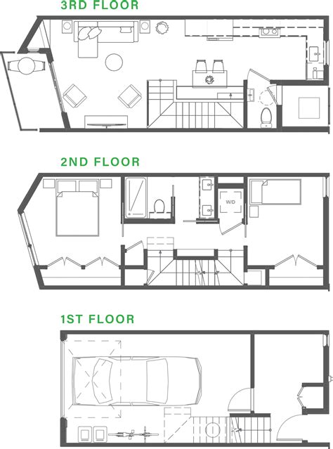 Floor Plans – Broadway Townhomes