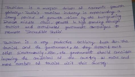 [Best Answer] tourism in India conclusion - Brainly.in