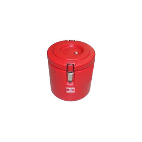 30 Ltr Red Round SS Isothermal Container Supplier From Kolkata, West ...