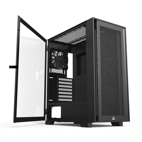 Amazon.in: Buy Montech AIR 1000 LITE Black ATX Mid Tower Case - 3 x ...
